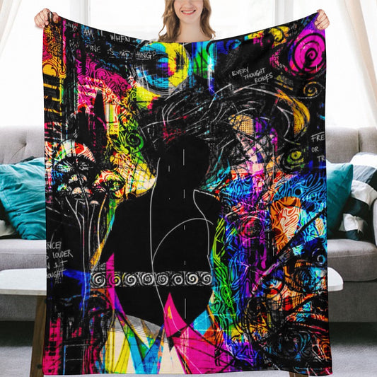 Though Echo Throw Blanket