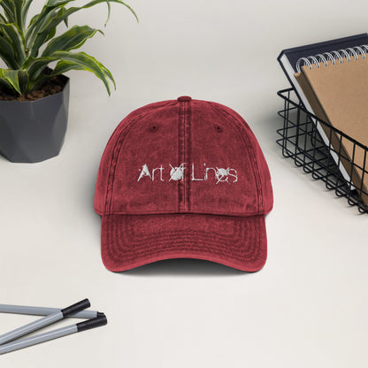 Logo Vintage Cotton Twill Cap