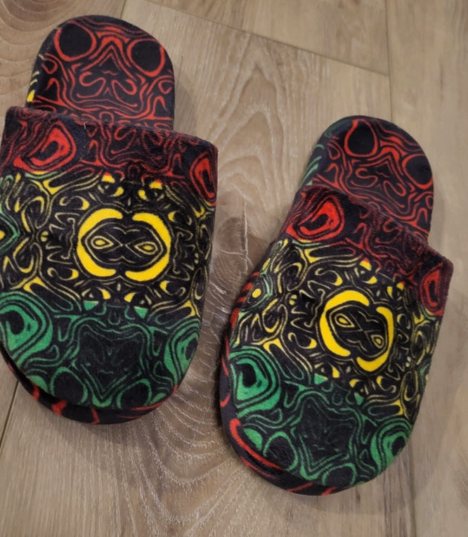 Rasta Cotton Mop House Shoes