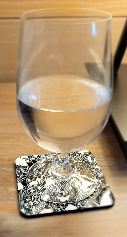 Art of Lines Coasters