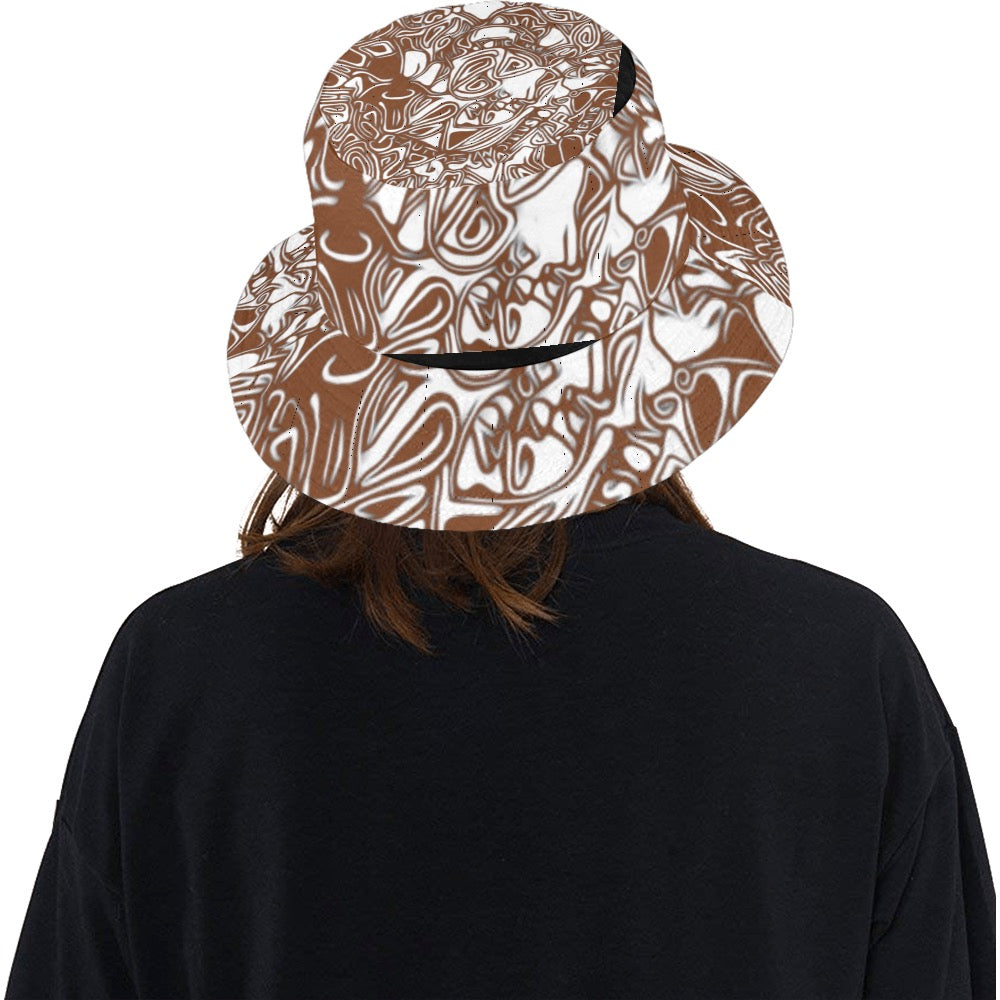 Women's Brown Bucket Hat