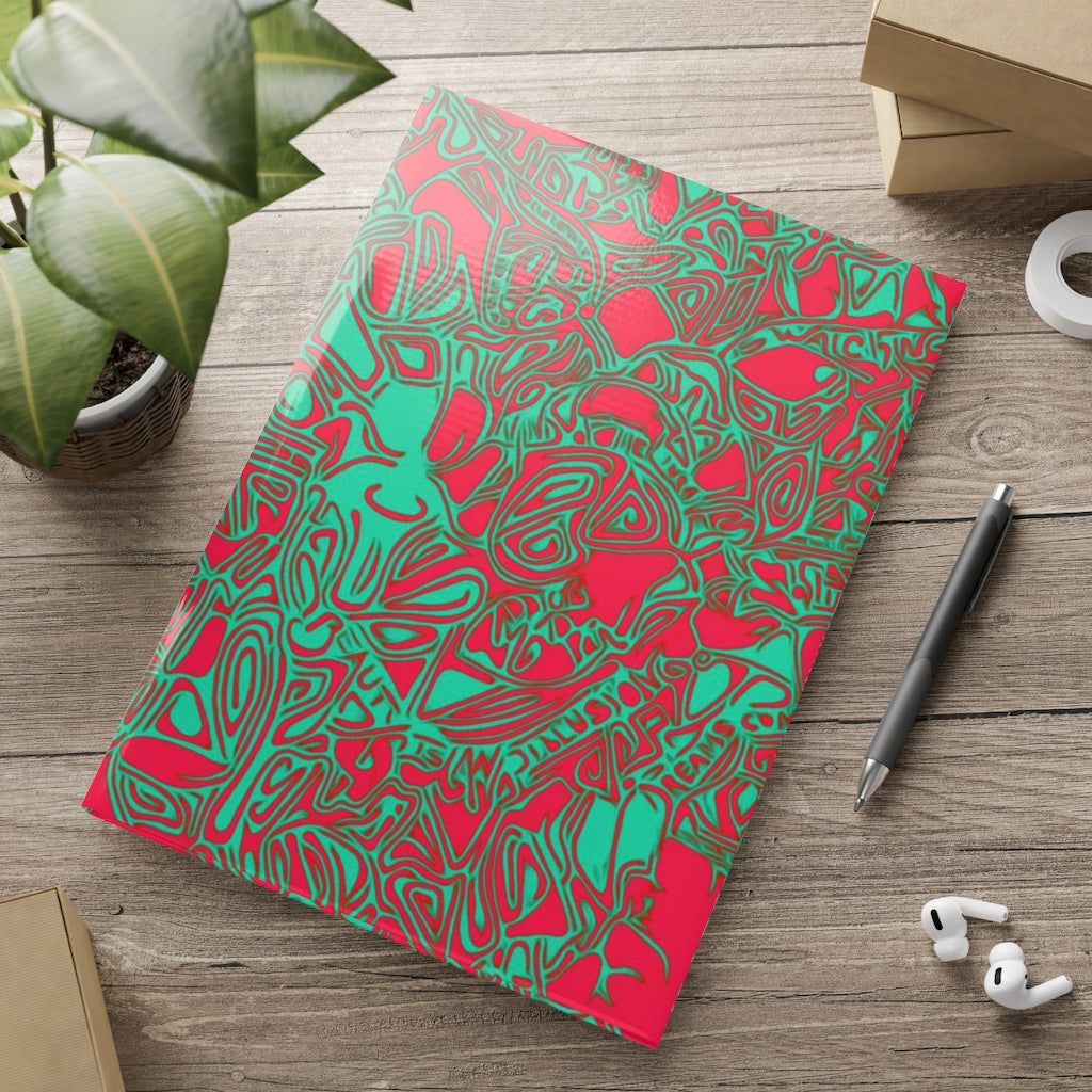 Art of Lines Hardcover Notebook with Puffy Covers