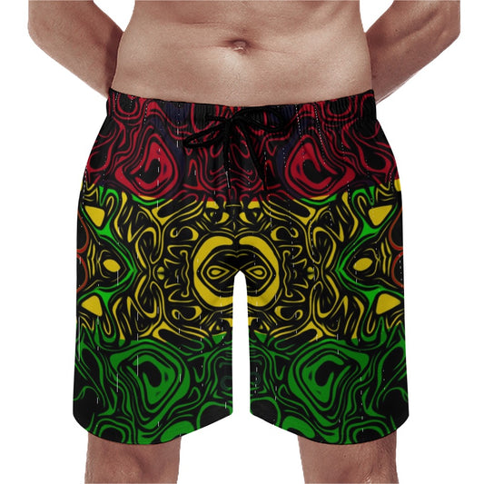 Rasta Men's casual beach shorts