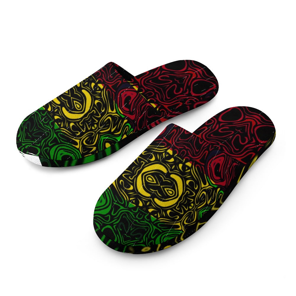 Rasta Cotton Mop House Shoes