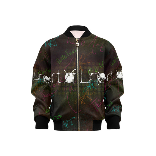 Art Kids Bomber Jacket with Pockets (H40)