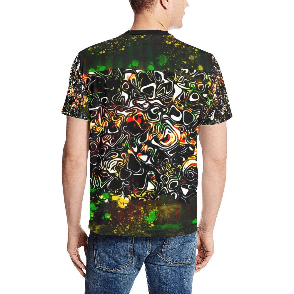 Splash Men's Graffiti  Print T-shirt