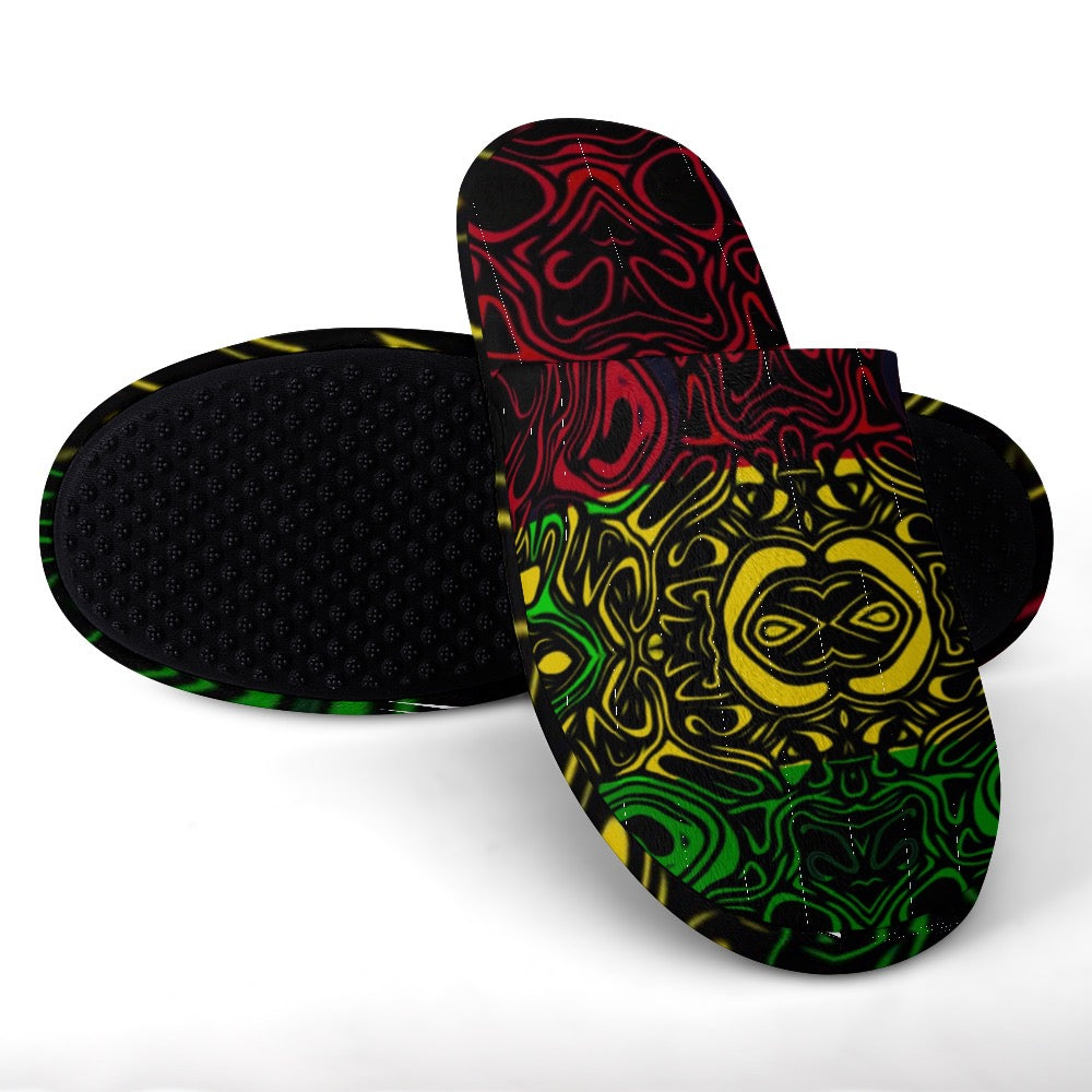 Rasta Cotton Mop House Shoes