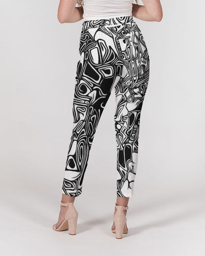 Perception Women's Belted Tapered Pants