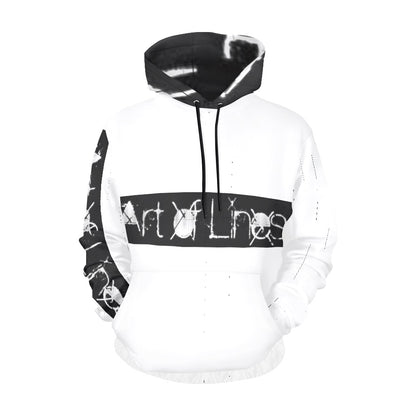 Logo Print Hoodie side sleeve