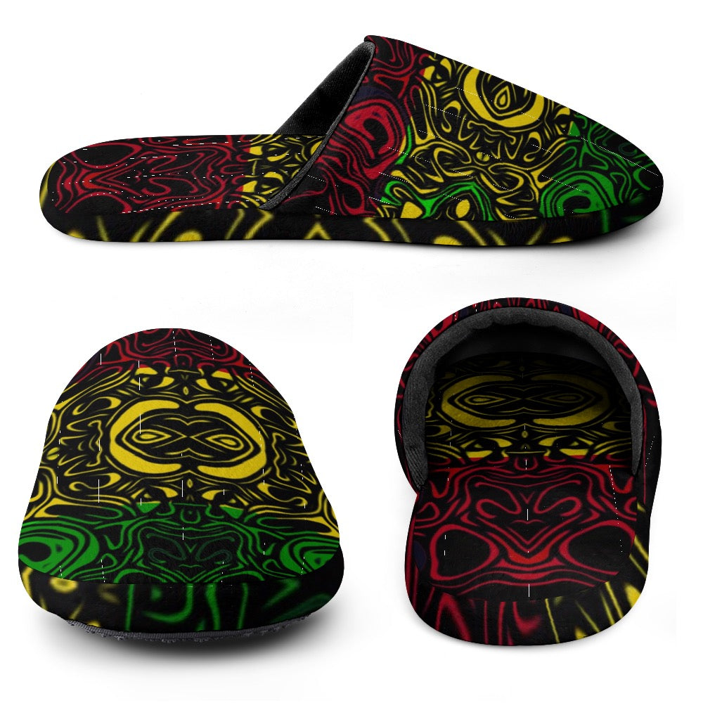 Rasta Cotton Mop House Shoes