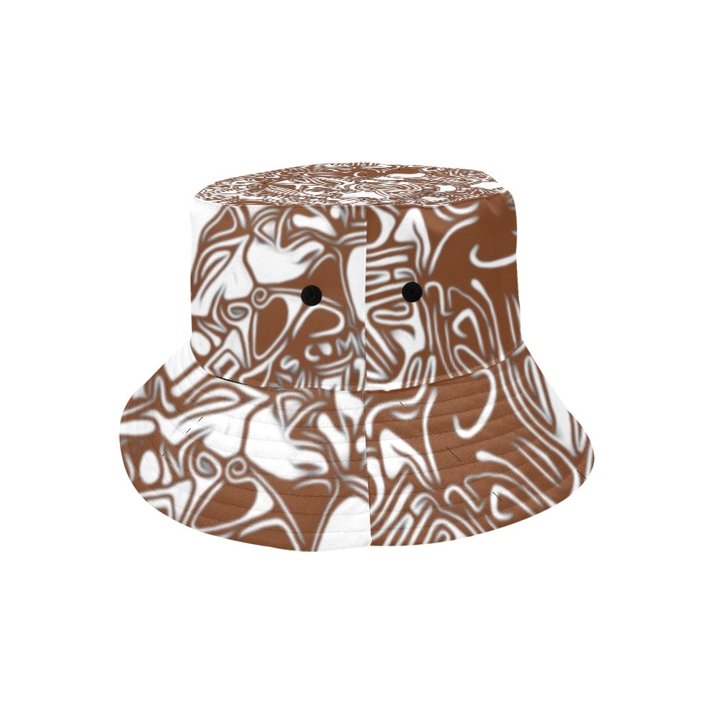 Women's Brown Bucket Hat