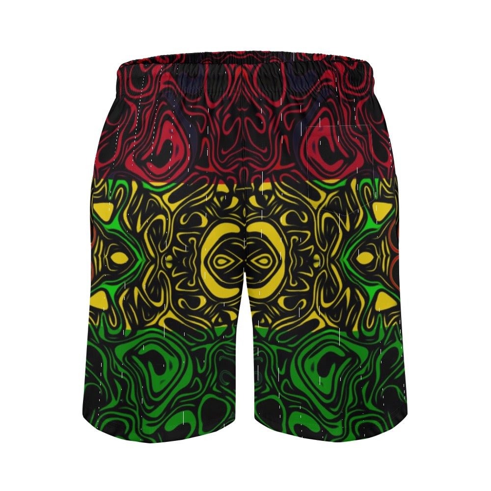 Rasta Men's casual beach shorts