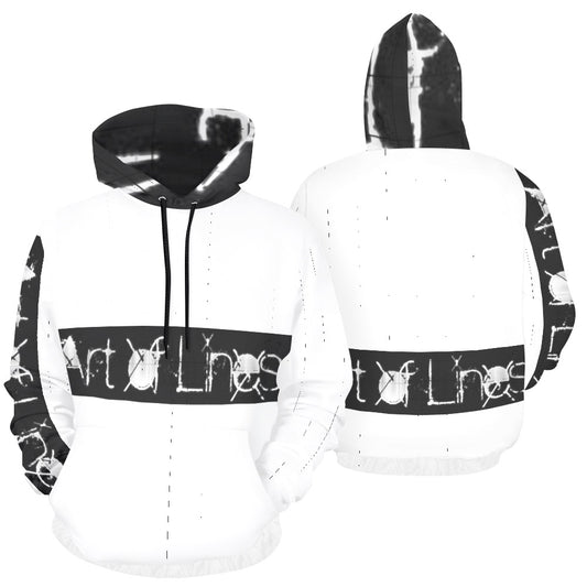 Logo Print Hoodie side sleeve