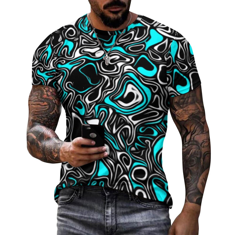 Men's Graffiti Cotton T-shirt