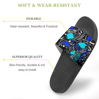 Graffiti Drop Unisex Slides