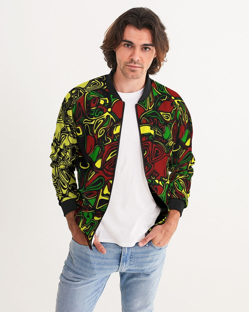 Rastafari Men's Bomber Jacket – The Art of Lines