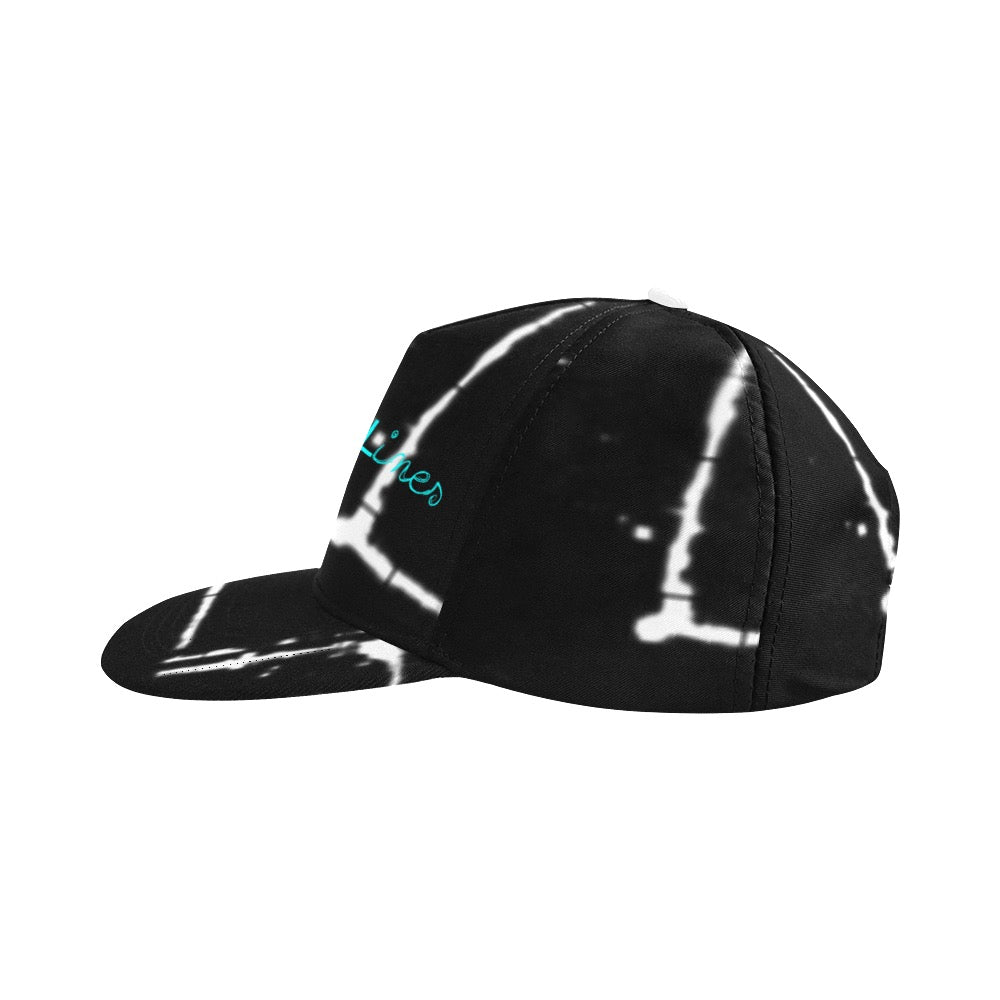 Art of Lines Print Snapback Cap