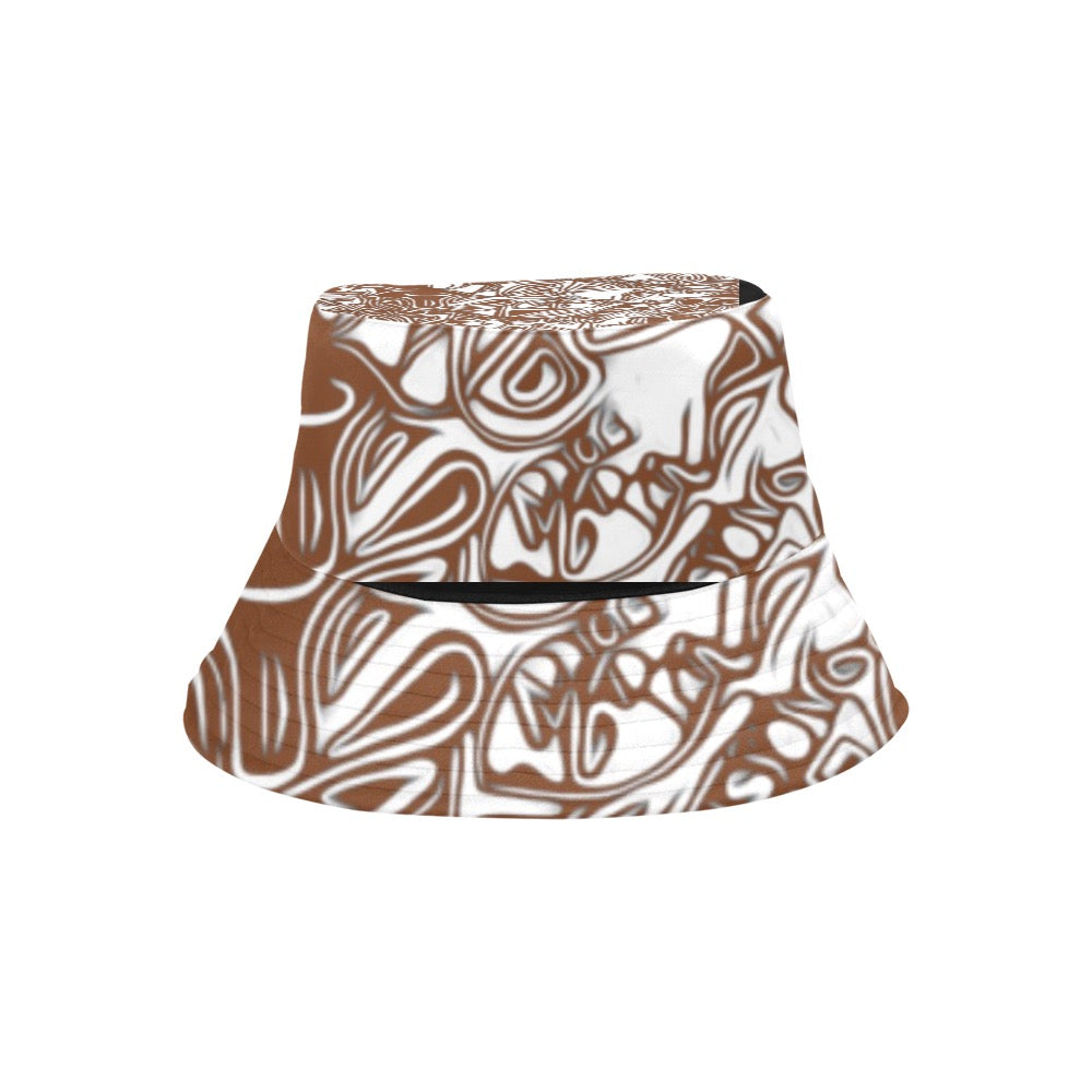 Women's Brown Bucket Hat